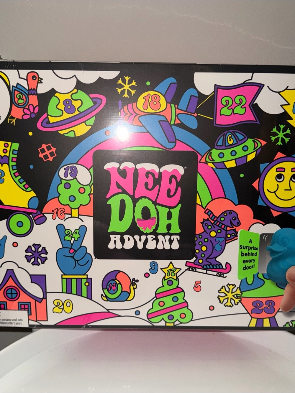 NeeDoh Schylling Christmas 24 Day Advent Calendar
